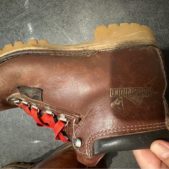 Women’s vintage all leather hiking boots size 6.5 - Picture 12 of 12